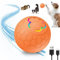 TBLMPNE Hundespielzeug Interaktives Hundeball, Intelligenter Automatischer Rollball für Haustiere, Interaktiver Spielball für Hunde, Hundeball Elektrisch Katzenspielzeug Rollender Ball (Orange)