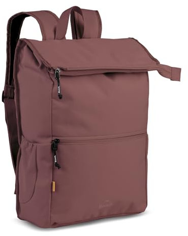 Bench Casual Rolltop Rucksack Damen & Herren, Daypack, Backpack, 47 x 29 x 16 cm, 21 L Volumen, altrosa