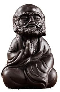 DIANXI Figur Teehaustier Lila Sand Buddha Statue Tee Haustier Kreative Desktop Dekoration Zen Tee Haustier Chinesischen Kung Fu Tee Zubehör Teeservice-Zubehör