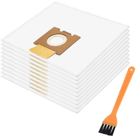 KADILRTV Sacs D'aspirateur Non Tissés Grande Capacité, Compatibles avec Hoover, H81/H81 Pure Epa/Telios Extra Y21A 10