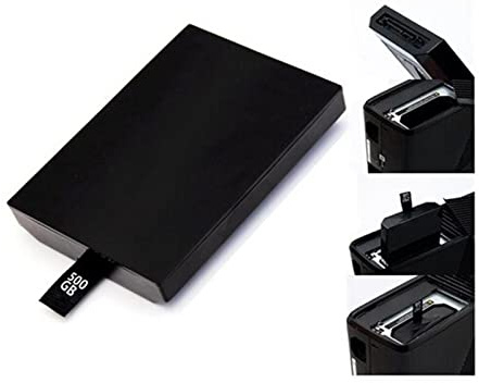 FYAKSYAS Disque dur interne de rechange pour Xbox 360 Xbox 360 S Slim Games 500 Go 500 Go