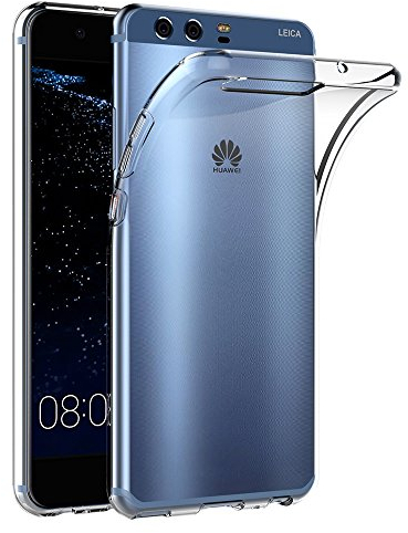 AICEK Huawei P10 Hülle, Transparent Silikon Schutzhülle für Huawei P10 Case Crystal Clear Durchsichtige TPU Bumper Huawei P10 Handyhülle