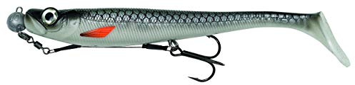 Kinetic Playmate Ready to Fish (RTF), vormontierter Gummifisch in 6 Farben und 2 Gewichte von 30g und 62g, bleifrei, Stinger mit Mustadhaken