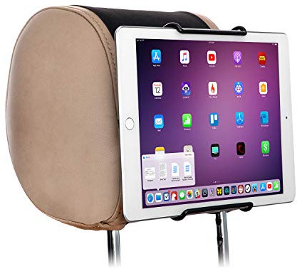Car Headrest Mount, FULLONG Universal Car Headrest Mount Holder for 7 Inch to 11 Inch Tablet - Black