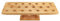 BambooMN Bamboo Food Ice Cream Cone Temaki, 6 stili di scelta tra oblungo, cerchio, mezzaluna, quadrato, swave step o dritto, 1,3 o 10 pezzi 16.3 x 8 x 3.75 Largo Oblungo