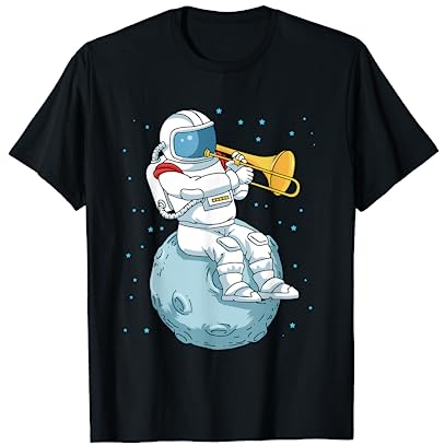 Posaune Shirt Kinder Jazz Musik Geschenk Instrument Big Band T-Shirt