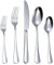 Besteck Set Aus Edelstahl, 20-Teilige Essbesteck Hochwertige Spiegelpolierte Besteck-Sets, Mehrzweckgebrauch Für Haus Küche, Für 4 Personen (Silber)
