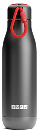 ZOKU - Edelstahlflasche 750 ml PC Schwarz