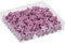 MIJOMA Streudeko 3D-Glitzersterne Glitzer-Sterne Streusterne Tischdekoration, Elegante und Moderne Dekoration für Weihnachten, Geburtstag, Hochzeit, Silvester (Größe: 1.7 cm - 144 Stück, Rosa)