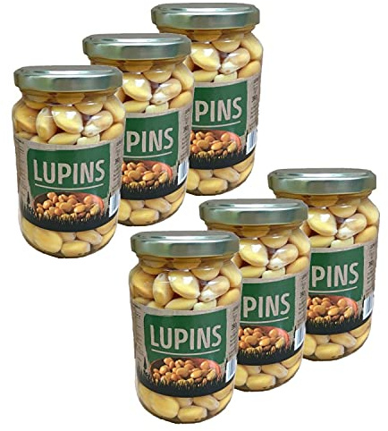 Lot 6x Lupins trempés extra - Pot 370ml