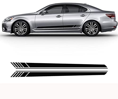 2Pcs Auto Seitenaufkleber Abziehbilder Fsport Tuning Zubehör, Für Lexus RX 300 330 is 250 300 GX 400 460 UX 200 NX LX LS GS ES CT200h