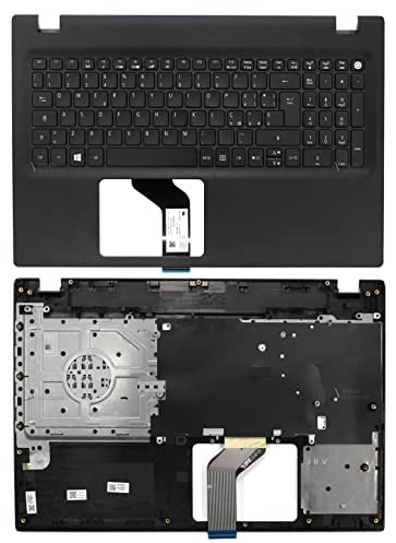 CLICK HELP Tastiera con Top Case certificata per Acer Aspire Extensa 2511 TravelMate TMP257-M (Italiana)
