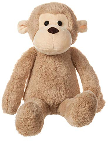 Apricot Lamb Doudou Singe 30 cm - Peluche pour Enfants et bébé - Peluche Moelleuse pour Jouer, Cadeau & câliner - Doudou Confortable - Singe Marron Clair