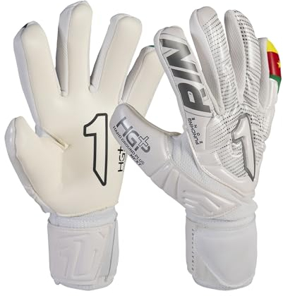 Rinat Egotiko AO Torwarthandschuhe Turf, Weiß, Kinder, Größe 4