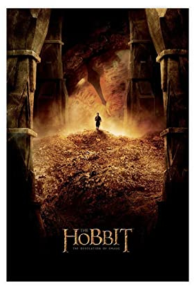 MJKO At Smaug's Lair Leinwand-Poster, Schlafzimmer-Dekoration, Sport-Landschaft, Büro, Raumdekoration, Geschenk, ohne Rahmen, 40 x 60 cm