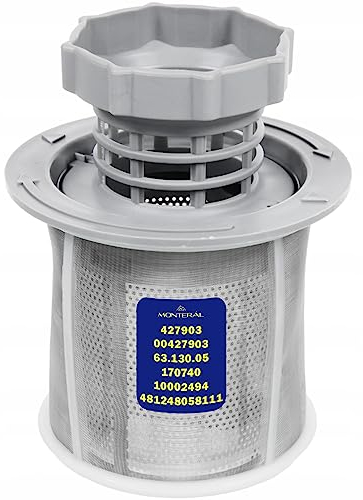Filtro Setaccio per Lavastoviglie 427903 00427903 63.130.05 170740 10002494 481248058111 per Bosch Garanzia di 10 Anni - MONTERAL