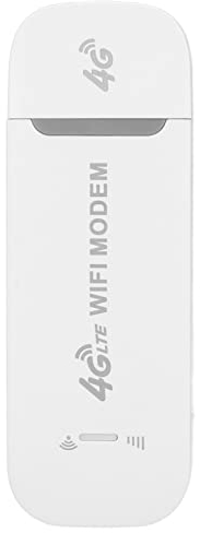 Topiky Punto de Acceso WiFi Móvil, Enrutador Portátil USB 4G LTE, Punto de Acceso de Red Móvil de Bolsillo, Enrutador Inteligente de Red Inalámbrica de Módem USB con Ranura para Tarjeta