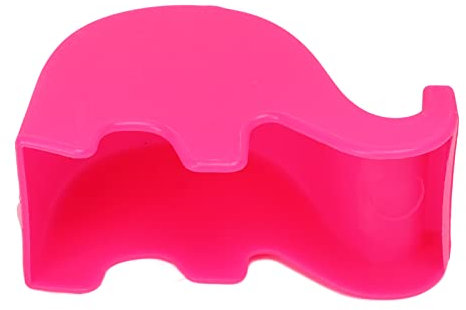 Cyrank Cell Phone Stand, Cute Elephant Shape Phone Holder Plastic Portable Mobile Phone Holder Desktop Phone Holder for Desk Home Office(#1)
