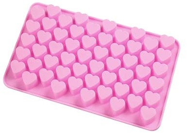 Romantic Heart Shaped Ice Cube Tray - Durable Silicone Mold for Love-Shaped Ice Cubes