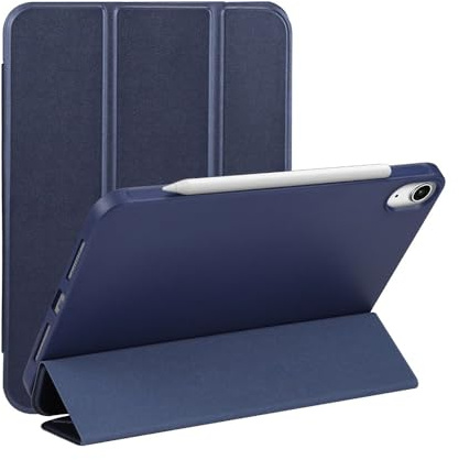 EVETANE Etui Smart Cover pour iPad Air 11 Pouces (m2) Bleu