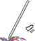 Stylet de Remplacement pour Samsung Galaxy Tab S10 Ultra S Pen, Stylet pour Galaxy Tab S10, Tab S10+, Tab S10 Ultra, avec Pointes/Plumes,Argent Platine,(sansBluetooth)