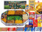 American Football Snackstadion Pro 2025 Super Bowl- Einizgartiges Geschenk für echte Football Fans, Echtes Stadionfeeling für Zuhause. Überraschung für jeden Football Fan - FARBEN Auswahl (Grün)