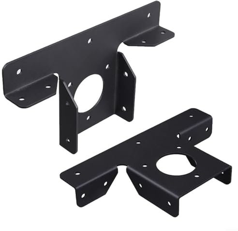 UTTASU Heavy Duty Pergola Corner Brackets Extension T Brackets for Pergola Gazebo Kit Fixed Bracket Pergola 3-Way Extension Bracket