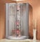 Dampfdusche Alaska inkl. Infrarotsauna 90x90cm – Wellnesskabine mit Regendusche, Massagefunktion, LED-Farblicht, Aromatherapie und Multimediasystem – Hochwertiges Sanitäracryl & Aluminiumrahmen