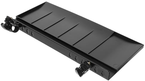 Abaodam Replacement Easel Tray Rack Large Black Plastic Art Painting Tray Attachment for Tripod Easel Suitable for Artists and Students