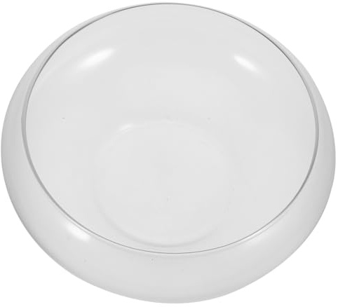 MUCKLILY Pecera de Cristal Grande para Escritorio, Macetero Hidropónico Transparente para Plantas Acuáticas y Suculentas, Pecera Portátil para Peces de Colores y Decoración de Hogar