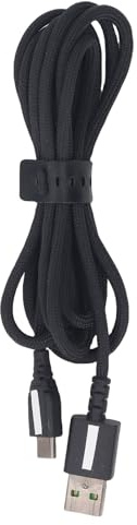 EMUKOEP Cavo di Ricarica per Mouse USB C Intrecciato in Nylon Premium per Mouse da Gioco Wireless Basilisk V3 Pro Hyperspeed