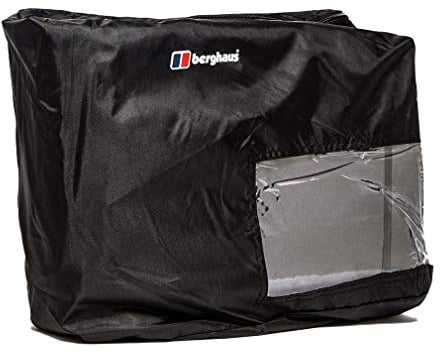 Berghaus Air 8 Footprint with Steel Pegs and Carry Bag, Prolongs the Life of your Tent, Groundsheet Protector, Tent Accessories, Camping Equipment, Grey, One Size
