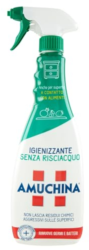 Amuchina Igienizzante Senza Risciacquo, Ideale e delicato per l’igiene delle piccole superfici della casa, Trigger di Plastica, 750 ml [L'imballaggio può variare]