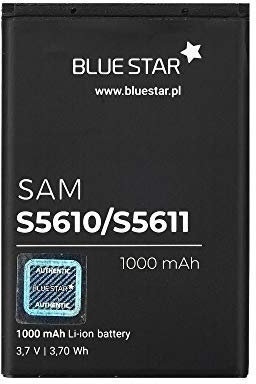 Bluestar Remplacement de Batterie Compatible avec Samsung S5610/S5611/ L700/S5620/S5260 1000 MAH Échange Batterie Batterie AB463651BU