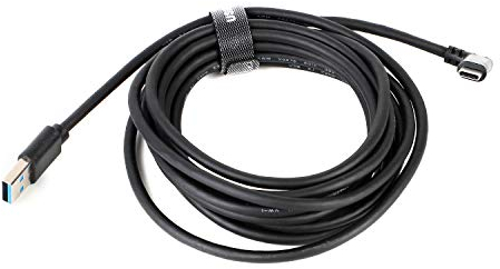 Easy Hood USB C Kabel 3M USB 3.0 A auf USB C Kabel 90 Grad USB 3.2 Gen Typ C Ladekabel und Datenkabel 4K 60Hz Videoübertragung für Sony Nikon Fuji Kamera Schnellladekabel für Handy PS Switch