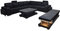 jvmoebel Leder Couch Wohnlandschaft Eck Garnitur Design Sofa L-Form A1109B Sofas Couchen