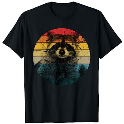 Waschbär Geschenk für Mapache Marder Raccoon T-Shirt