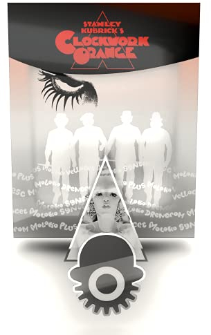 A Clockwork Orange Titans of Cult Steelbook [4K Ultra-HD] [1971] [Blu-ray] [Region Free]