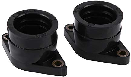 Stivale collettore di aspirazione per moto, 2 pezzi Carburatore per moto Carb Collettore di aspirazione per stivale adatto per Yamaha TT350 86-87 XT350 85-00 42U-13596-01-00