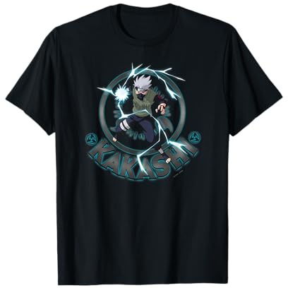 Naruto Shippuden Cercle d'éclairage Kakashi T-Shirt
