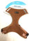 Petlando Brustgeschirr Mesh Vest Cognac XL (Halsumfang 44-50 cm, Brustumfang 57-81 cm)
