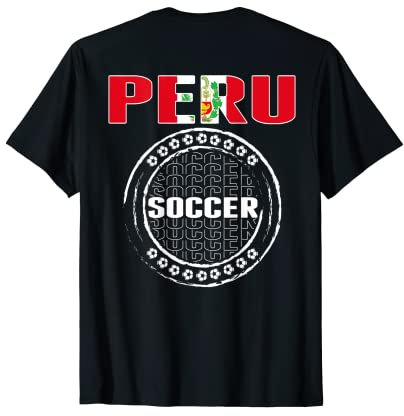 Peru Fußball-Trikot – Unterstützung der peruanischen Fußballmannschaft T-Shirt