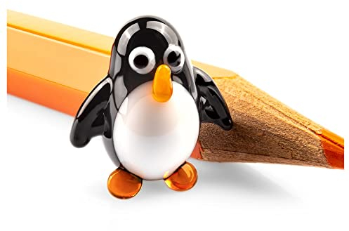 SIKORA 13XS Mini Glasfigur Pinguin H ca. 1,3 cm