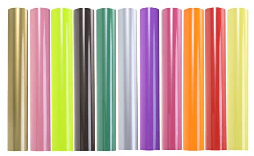 COHEALI Roll Heat Press Vinyl Heavy-Duty Iron-on Vinyl Htv Vinyl Heat Transfer Vinyl DIY T-Shirts Vinyl Heat Transfer Film Htv Vinyl Bundle Colored Vinyl Irons Iron on Vinyl Pu