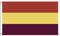 Stormflag Bandera Republicana española Grande 90x150cm Bandera DE LA Republica ESPAÑOLA 3x5ft poliéster 90g poliéster 90g, 2 ojales de metal costura doble con ojal