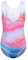 ZNYUNE Mädchen Ballettanzug bunt Schneeflocke Ballettanzug 3-12 Jahre Orange/Pink/Blau 6A