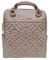 Borsa Donna Zaino in Ecopelle Multitasche Due Manici e Spallaccie Regolabili Dimensioni: 27 X 26 X 13 cm. Linea Tamis ART.002 Marchio NAZARENO GABRIELLI (ROSA ANTICO)