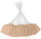 400 Stück Preisschilder Anhänger Preisetiketten Kraftpapier Hängeetiketten mit Schnur 35mm x 45mm Braun Markierungsetiketten für Kleidung Schmuck Geschenk