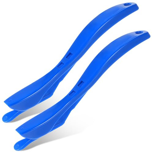 Mabor 2Pcs Wrapping Paper Cutter Tool Gift Wrap Cutter Sliding Cutting Tool with Handle for Scrapbooking Gift Wrap Paper Roll Cutter Backpaper Slitter Film Craft Paper Cutter for Craft