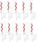 Sxmrmnx 10 Pack 48-00-1640 Electric Tool Drywall Reciprocating Saw Blade, Drywall Access Blade
